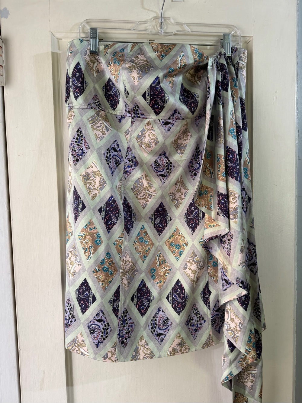 NWT Cinq a Sept Luisa Dress Celadon 14 - Picture 9 of 11